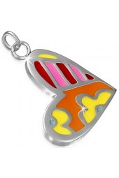 SALE - Kaklo papuošalas ,,Rainbow Heart"